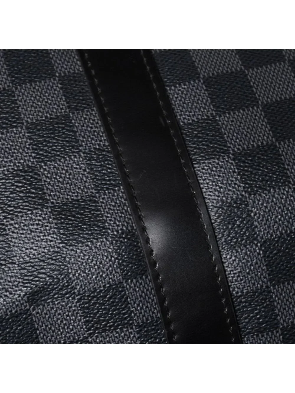 Louis Vuitton Keepall Bandouliere 55 Boston Bag Damier Graphite Black